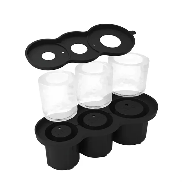 Silicone Cup-Shaped Ice Tray with Lid 9