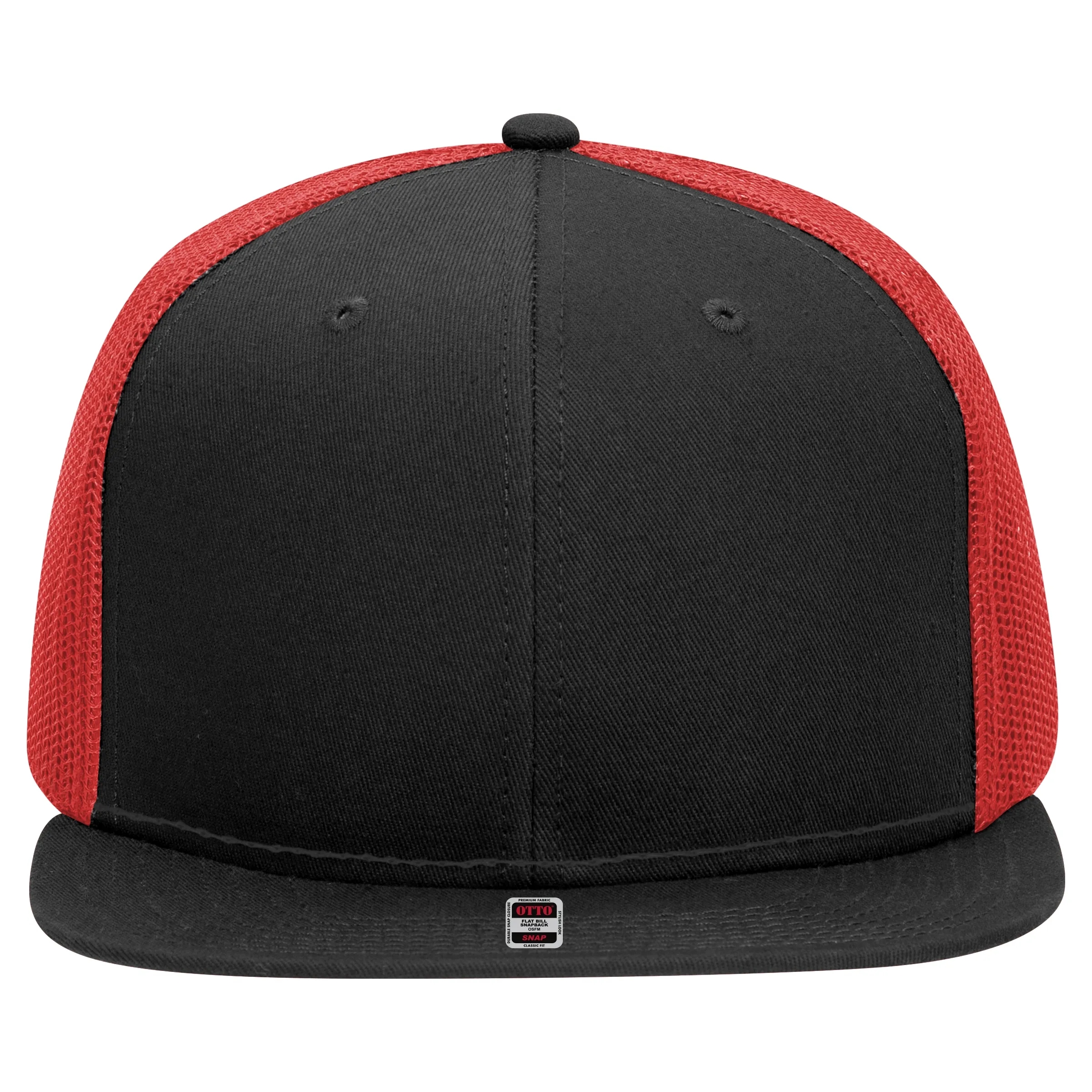OTTO SNAP 6 PANEL MID PROFILE MESH BACK TRUCKER SNAPBACK HAT 36