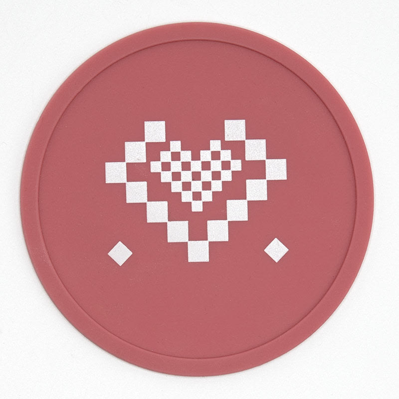 4 Inch Custom Silicone Drink Coasters 3