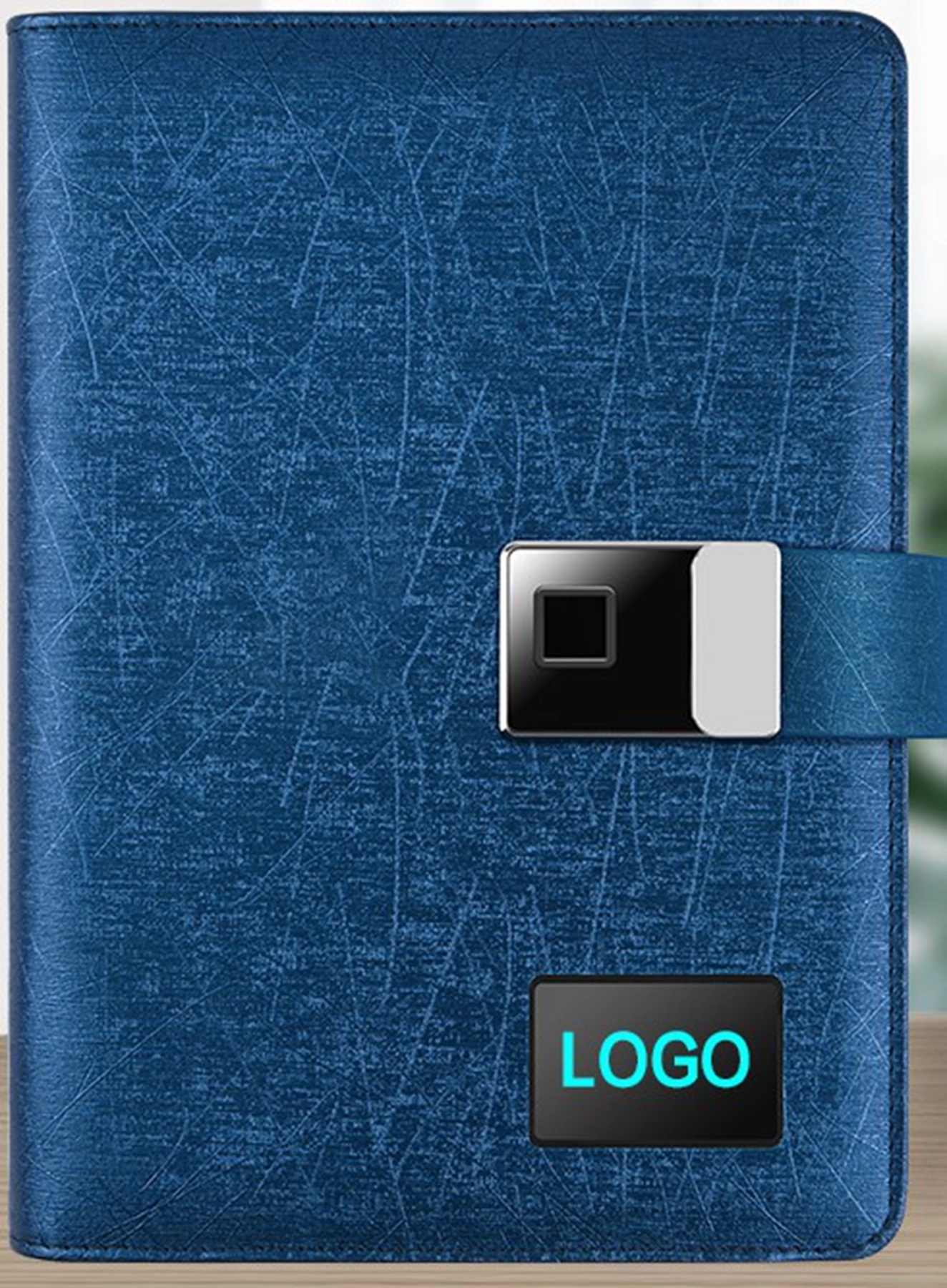 Fingerprint Lock Diary with Power Bank $ USB Drive 2