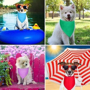 Medium Size Polyester Pet Bandana 3
