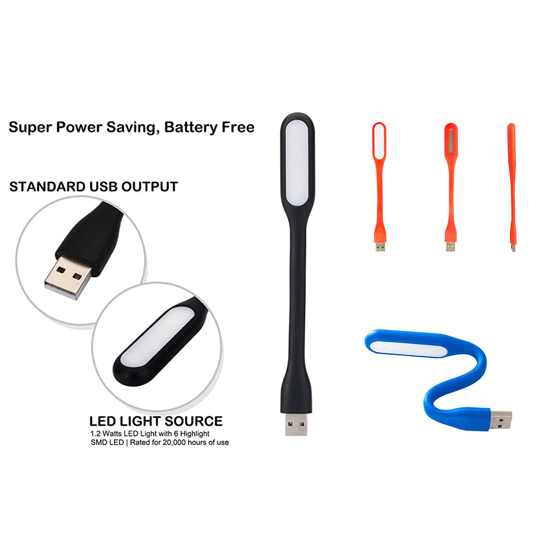 Flexible Mini USB LED Light 1