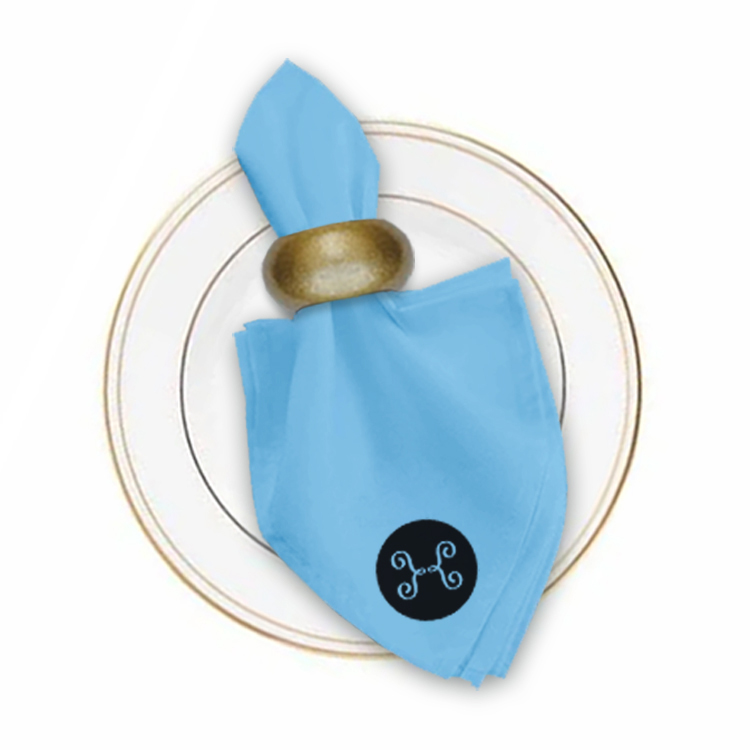 17 in. x 17 in. PolyPoplin™ Napkin (Thermal Transfer) 106
