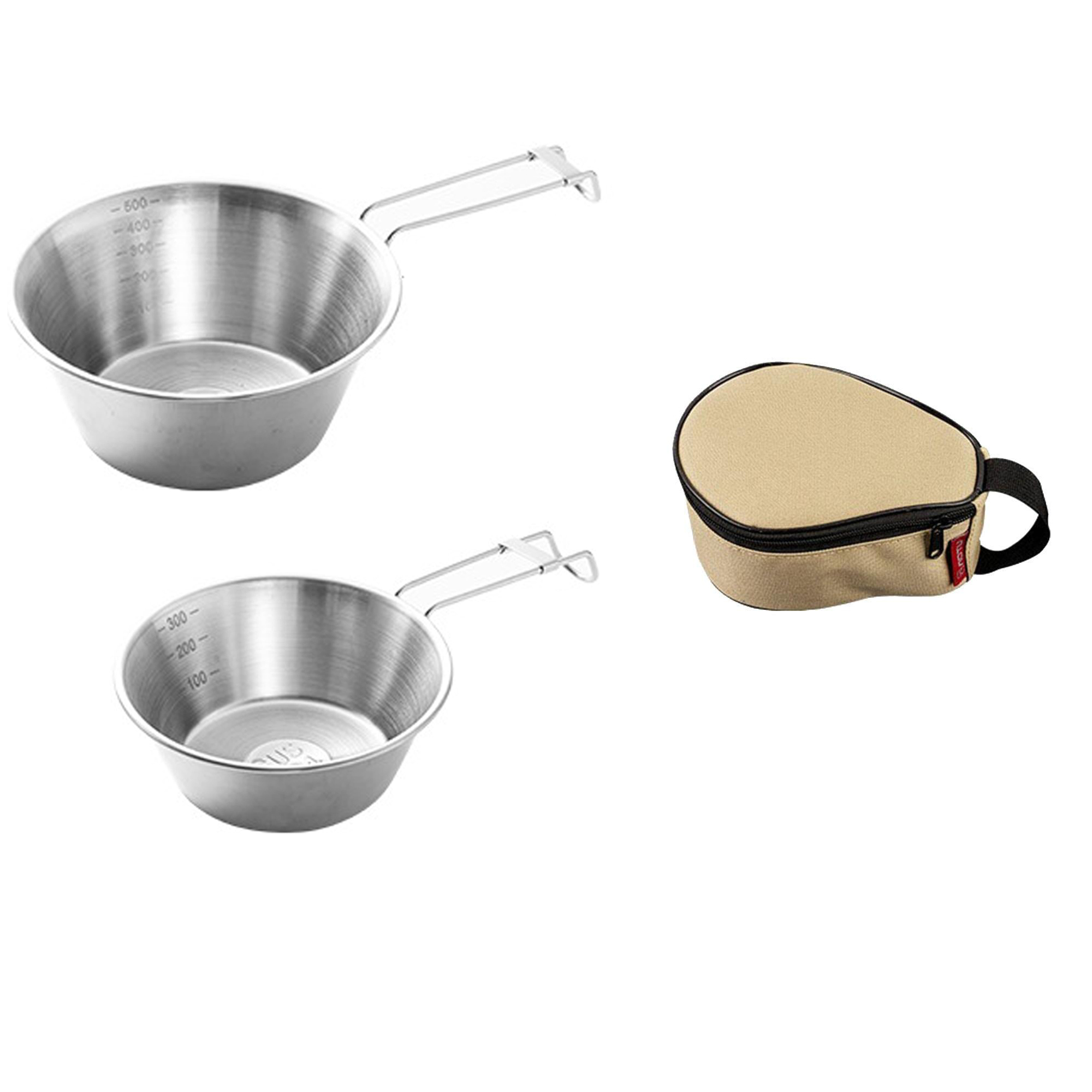 Durable Stainless Steel Camping Bowl 7