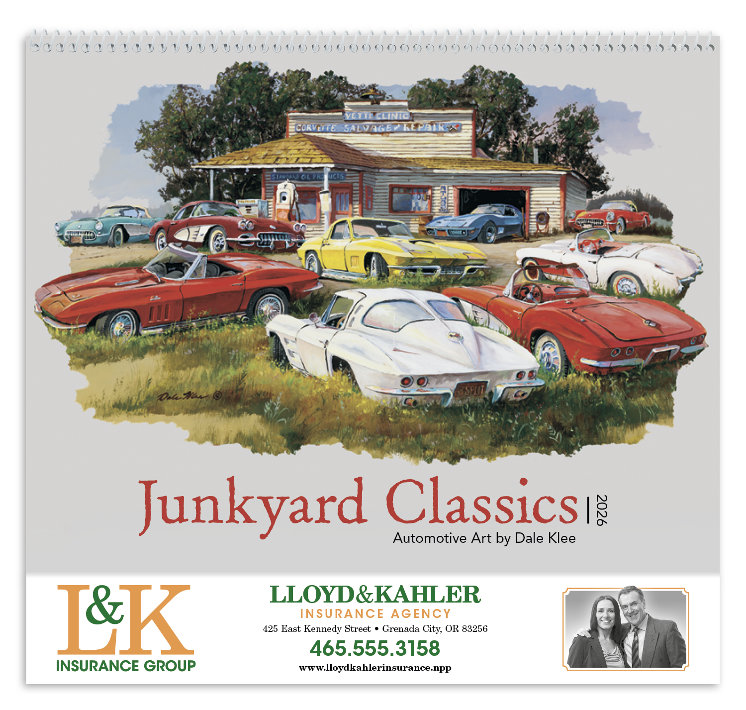 Triumph® Calendars Junkyard Classics by Dale Klee Calendar 23