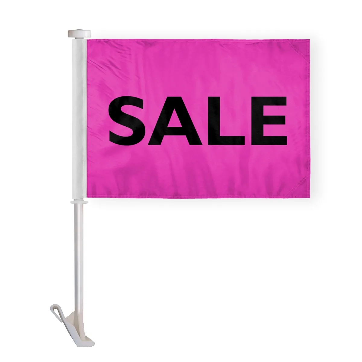 10.5" x 15" Advertising Car Flag - wPoly 1 Ply 22
