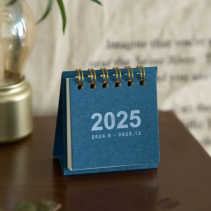 Kraft Paper Mini Desk Calendar 9