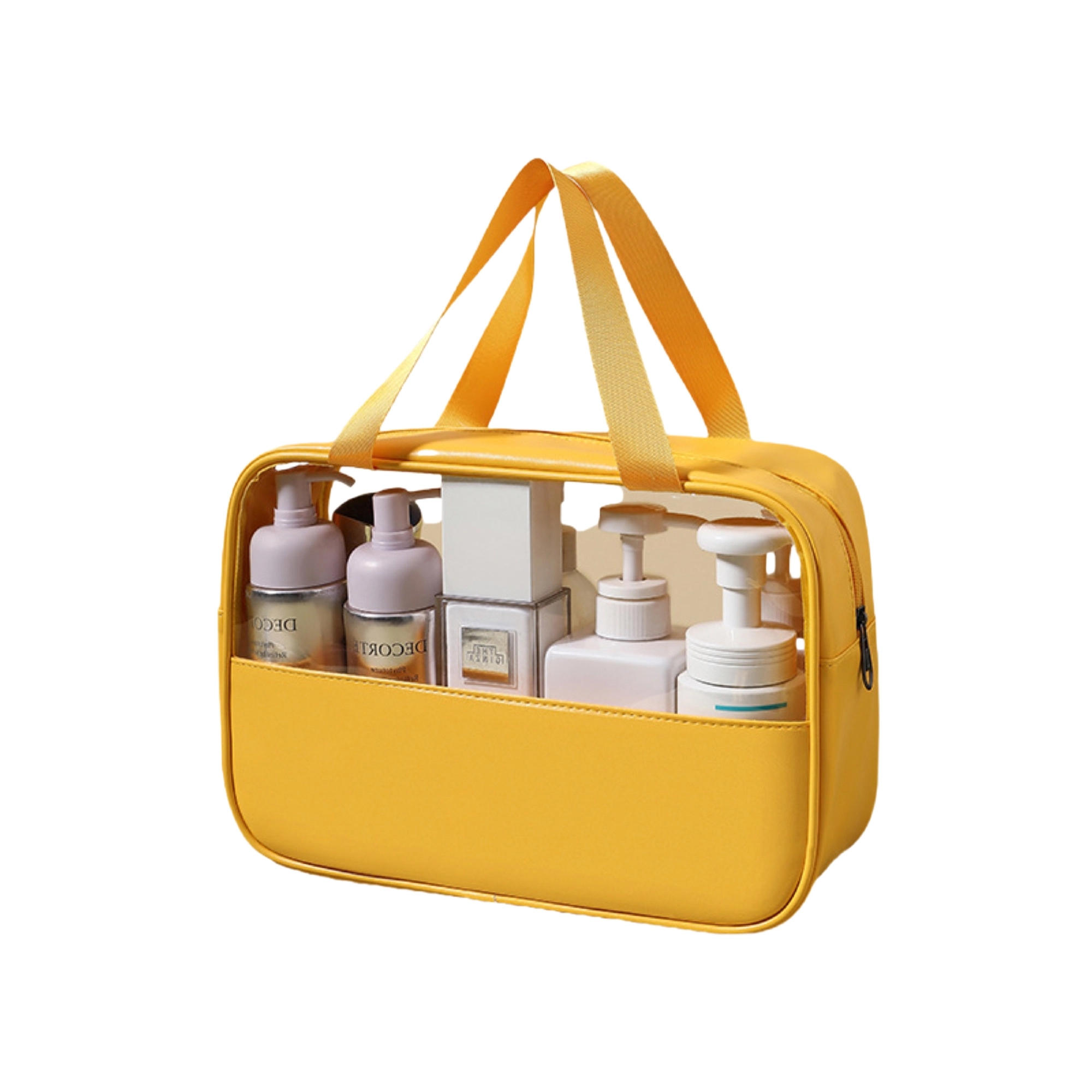 MOQ 50 PU Transparent Makeup Bag 10