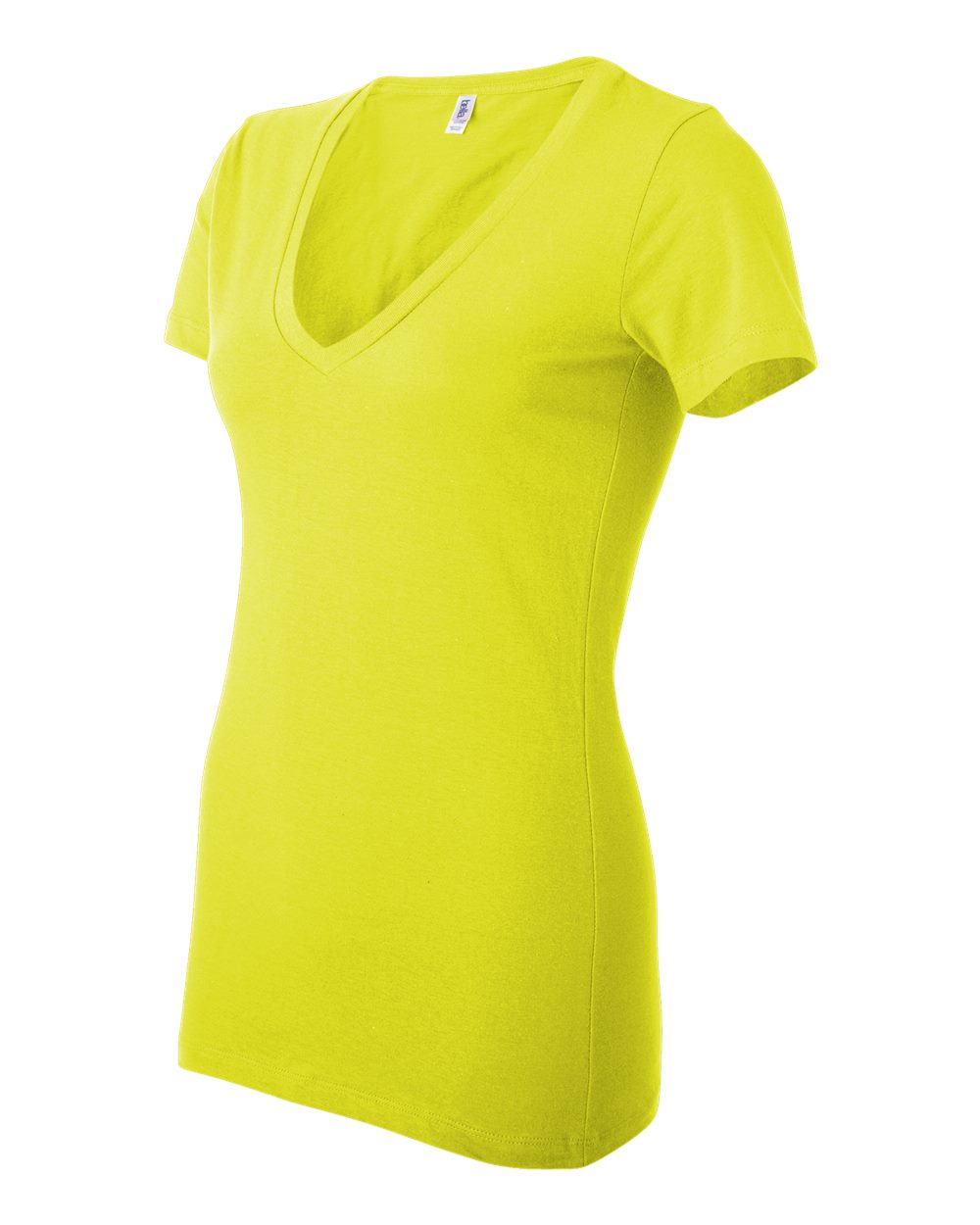 Women's Jersey Deep V-Neck Tee - 6035 5