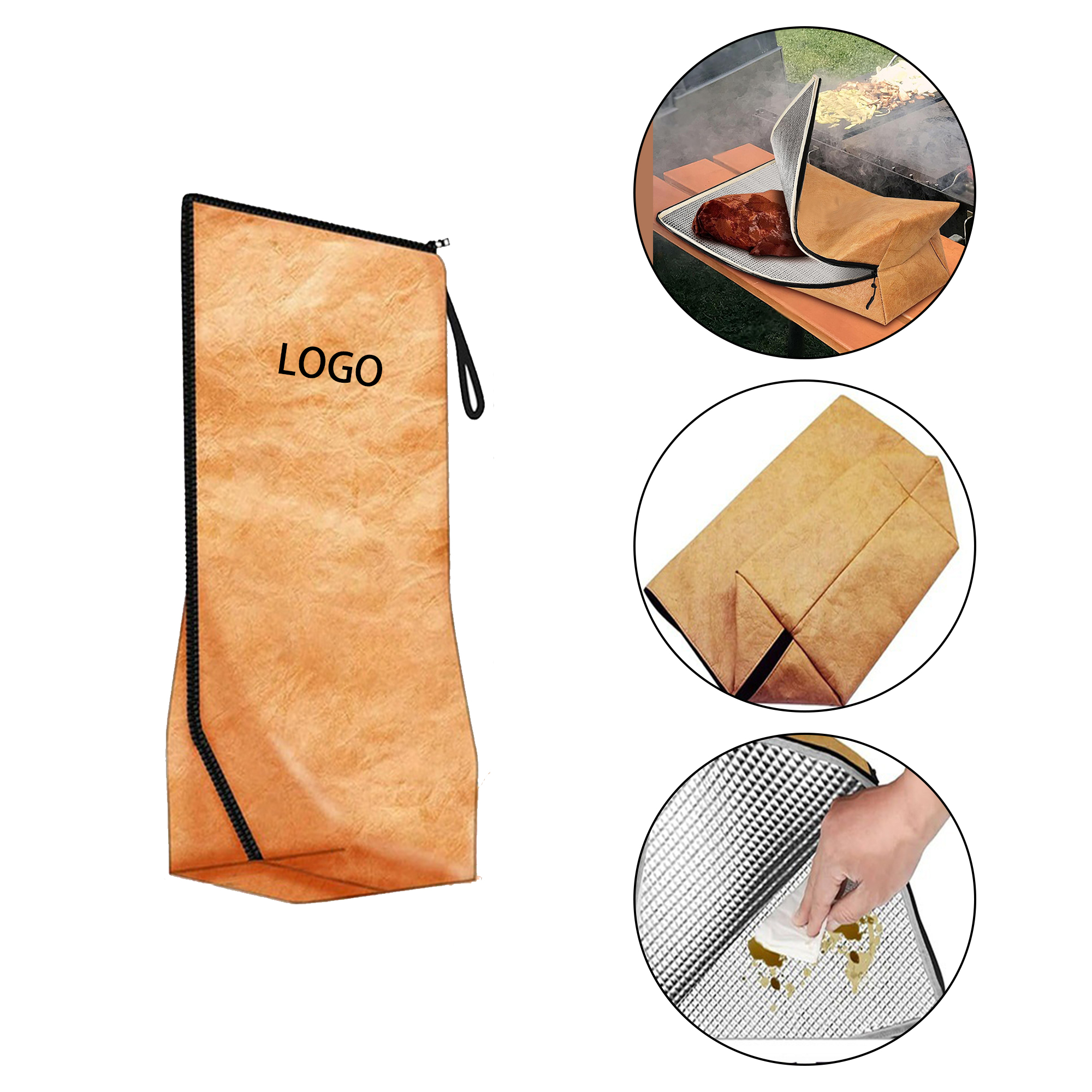 MOQ:5pcs BBQ Food Insulation Pouch 3