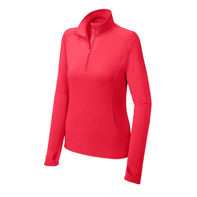 Sport-Tek Women's Sport-Wick Stretch 1/4-Zip Pullover. 83