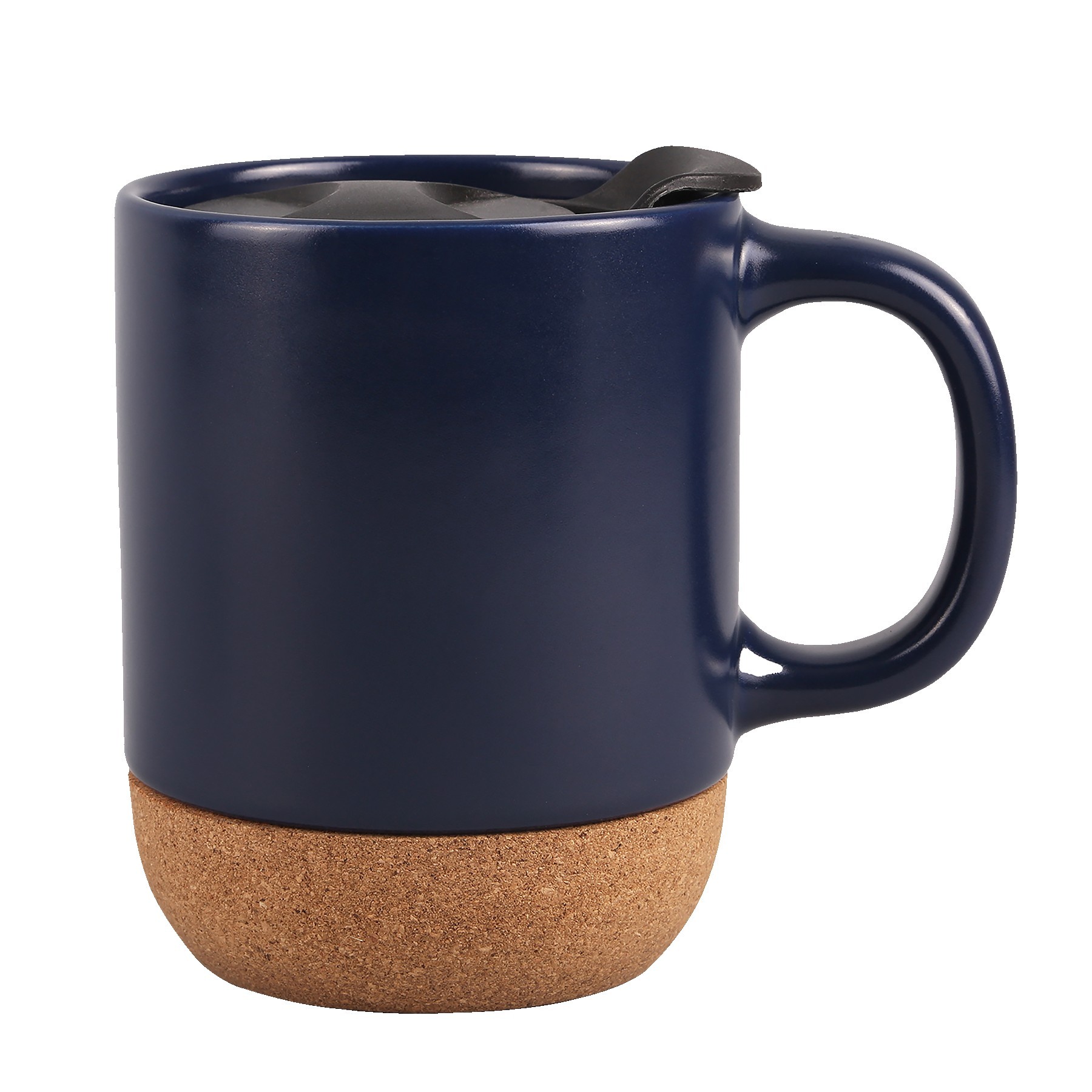 12 oz Cork Base Splash-Proof Ceramic Coffee Mug 7