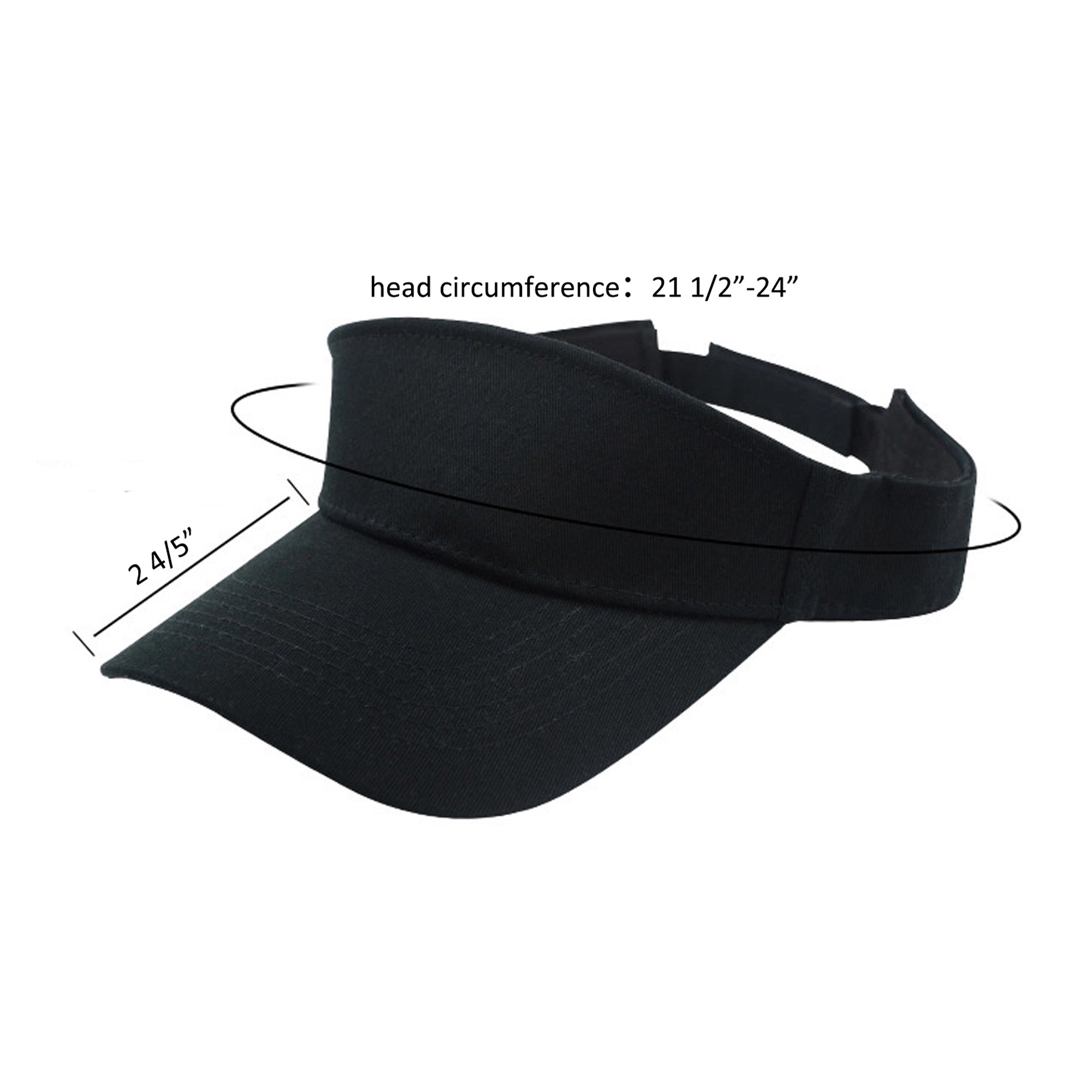 Summer Sun Visor Golf Hat MOQ100pcs 2
