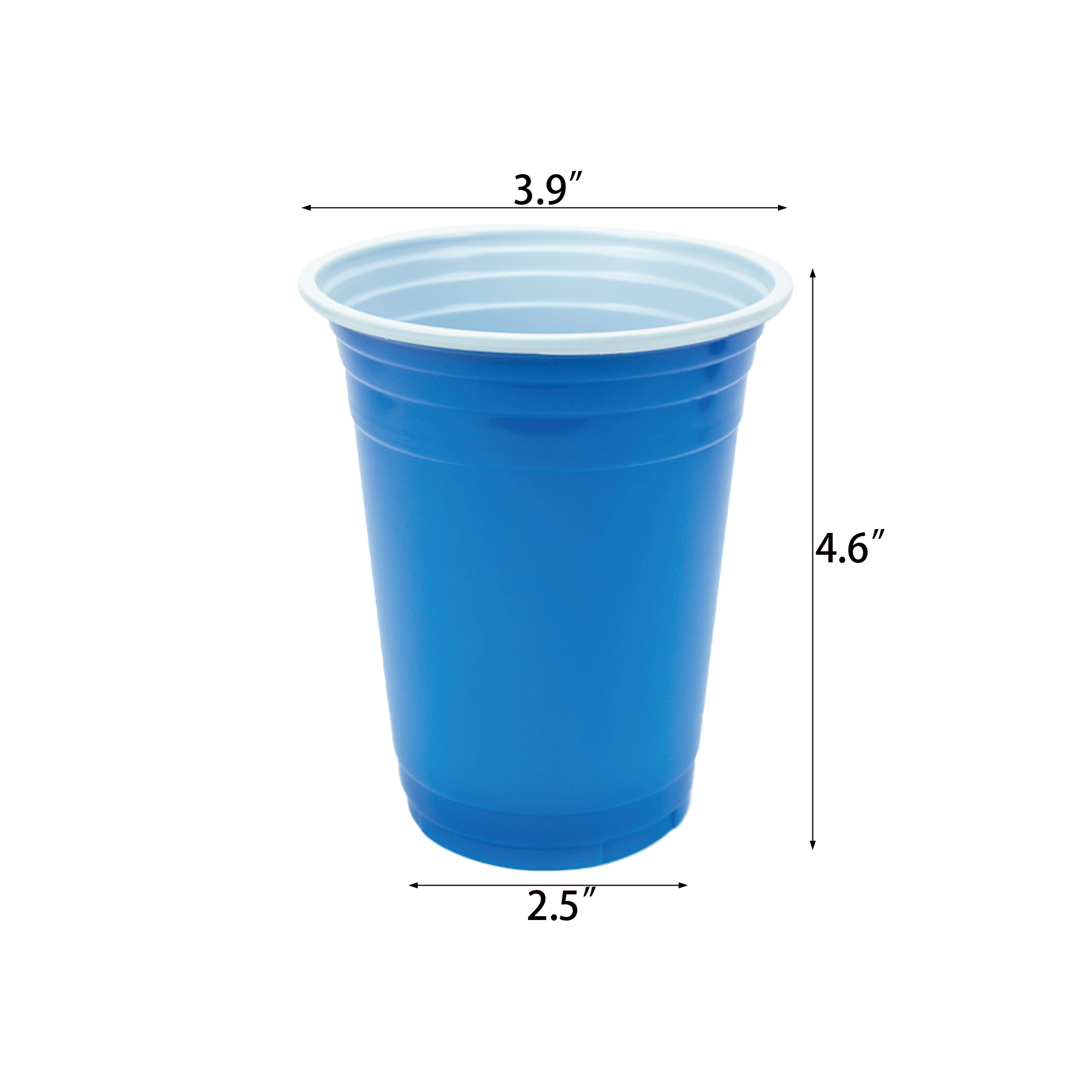 16 Oz Disposable Plastic Party Cup 2