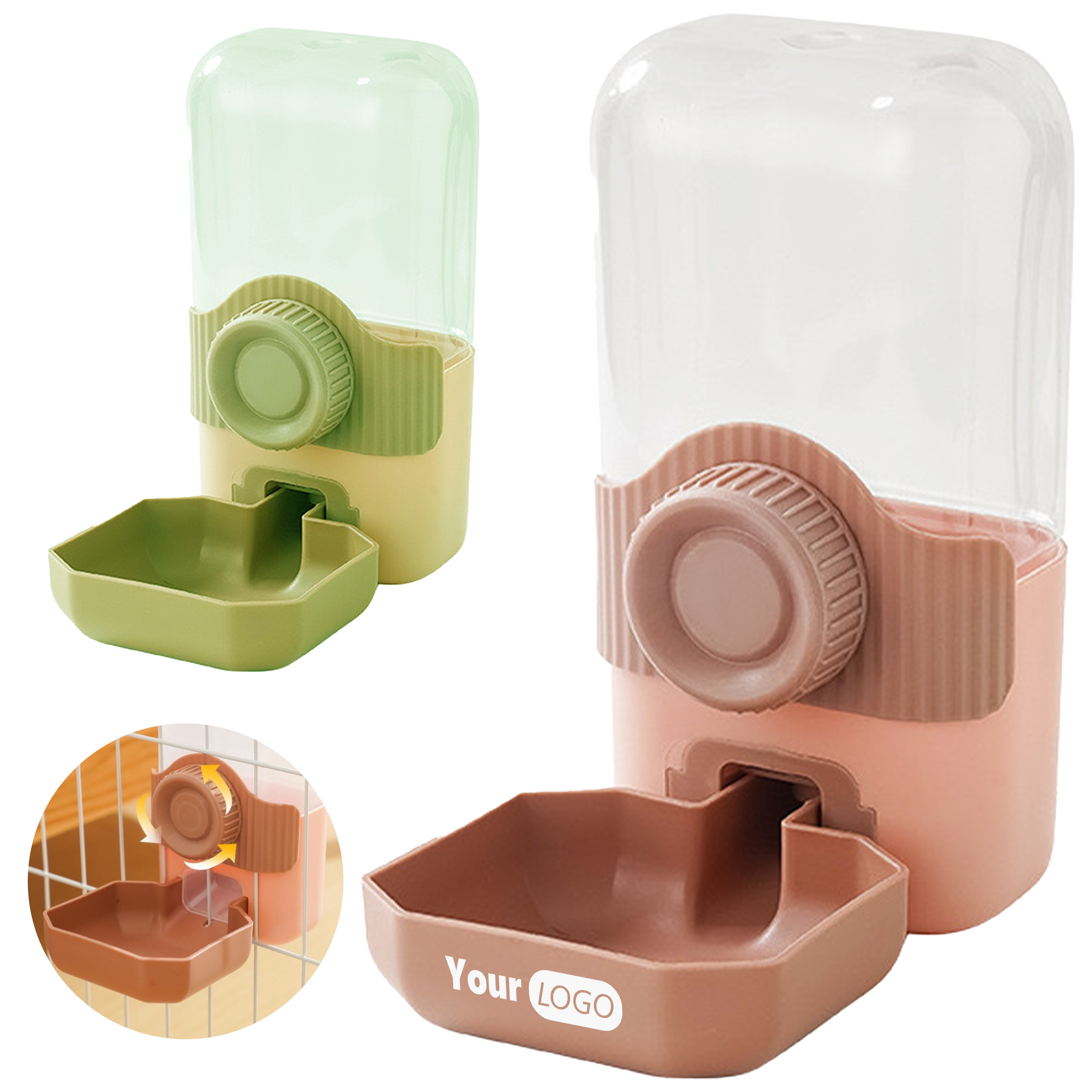 Polypropylene Hanging Cage Water Dispenser 2