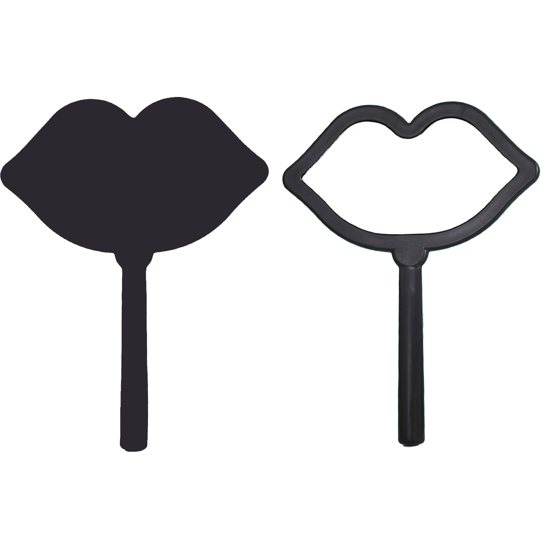 Cody Lip Shape Handheld Makeup Mirror 13