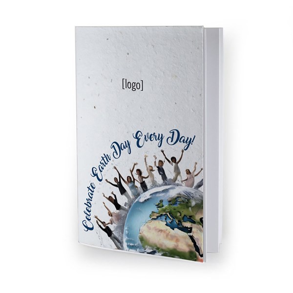 Earth day Seed Paper Notebook 2