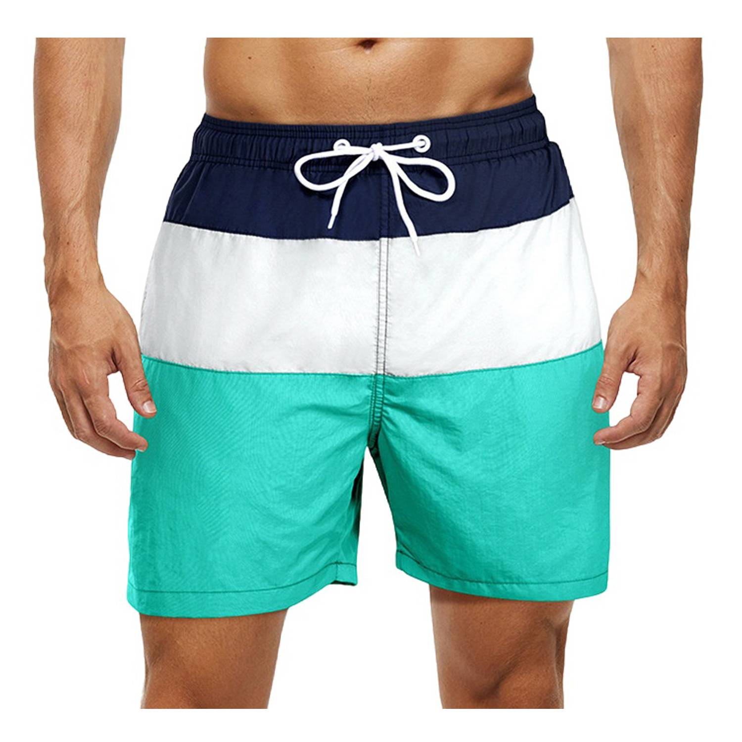 Men's Polyester Quick Dry Swim Trunks 5