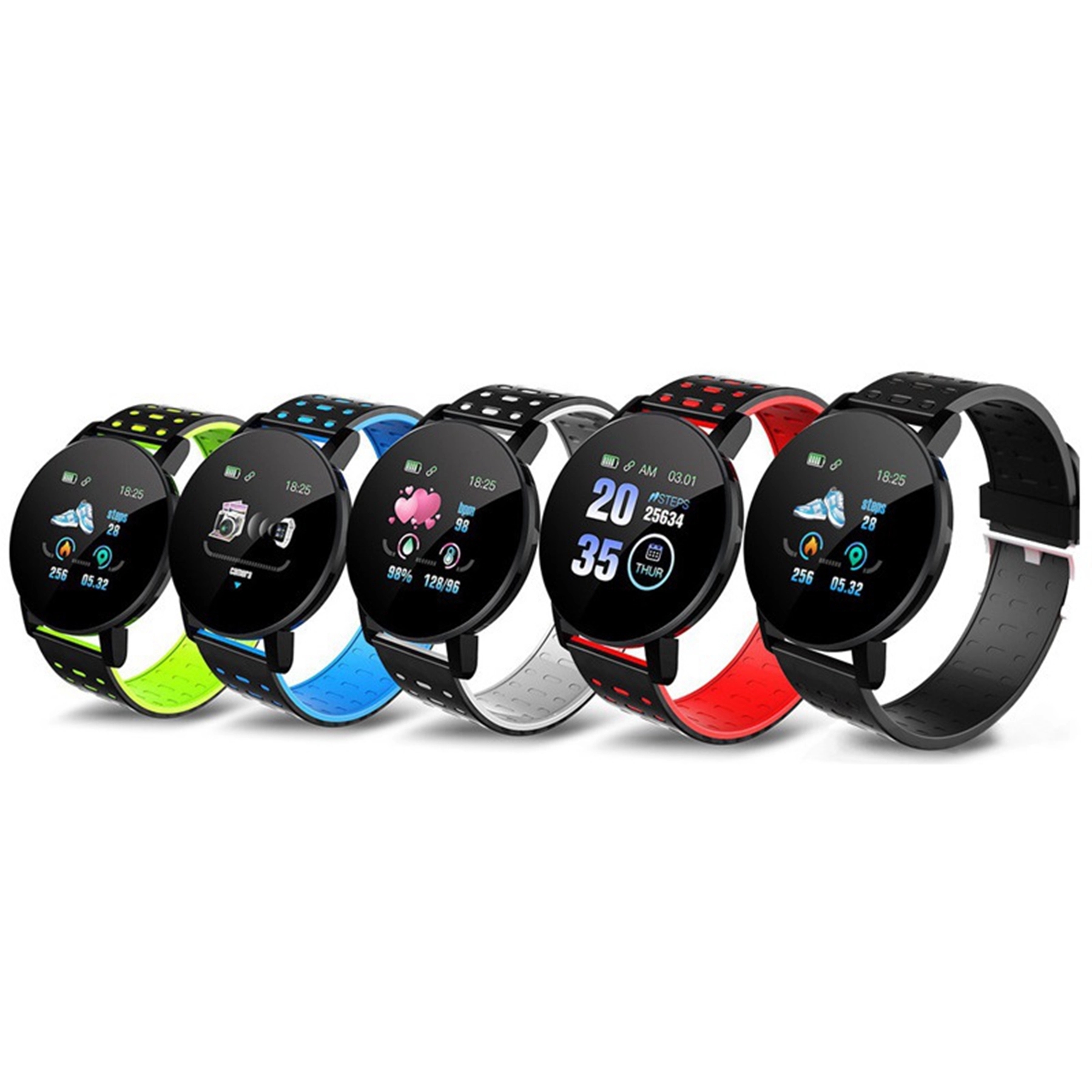 119 Plus Sport Smart Heart Rate Bracelet 2