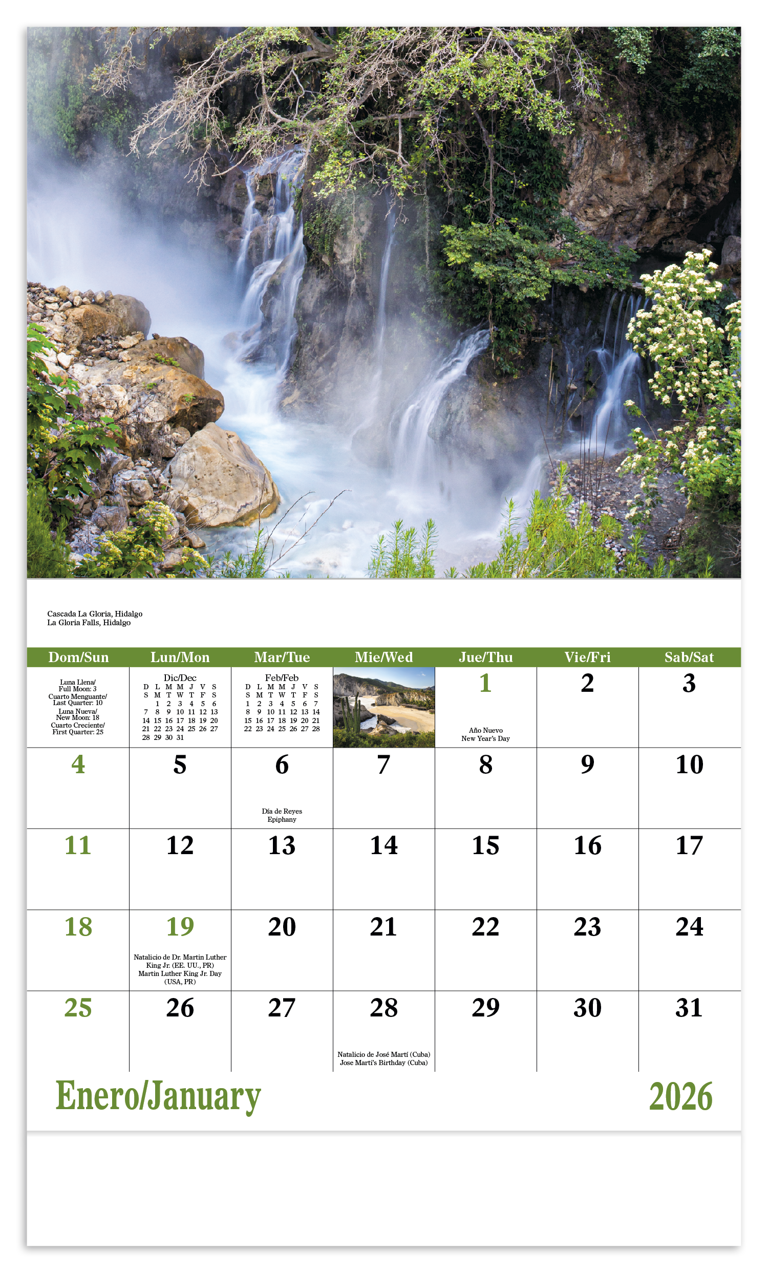 Good Value™ Mexico - Stapled Calendar 21