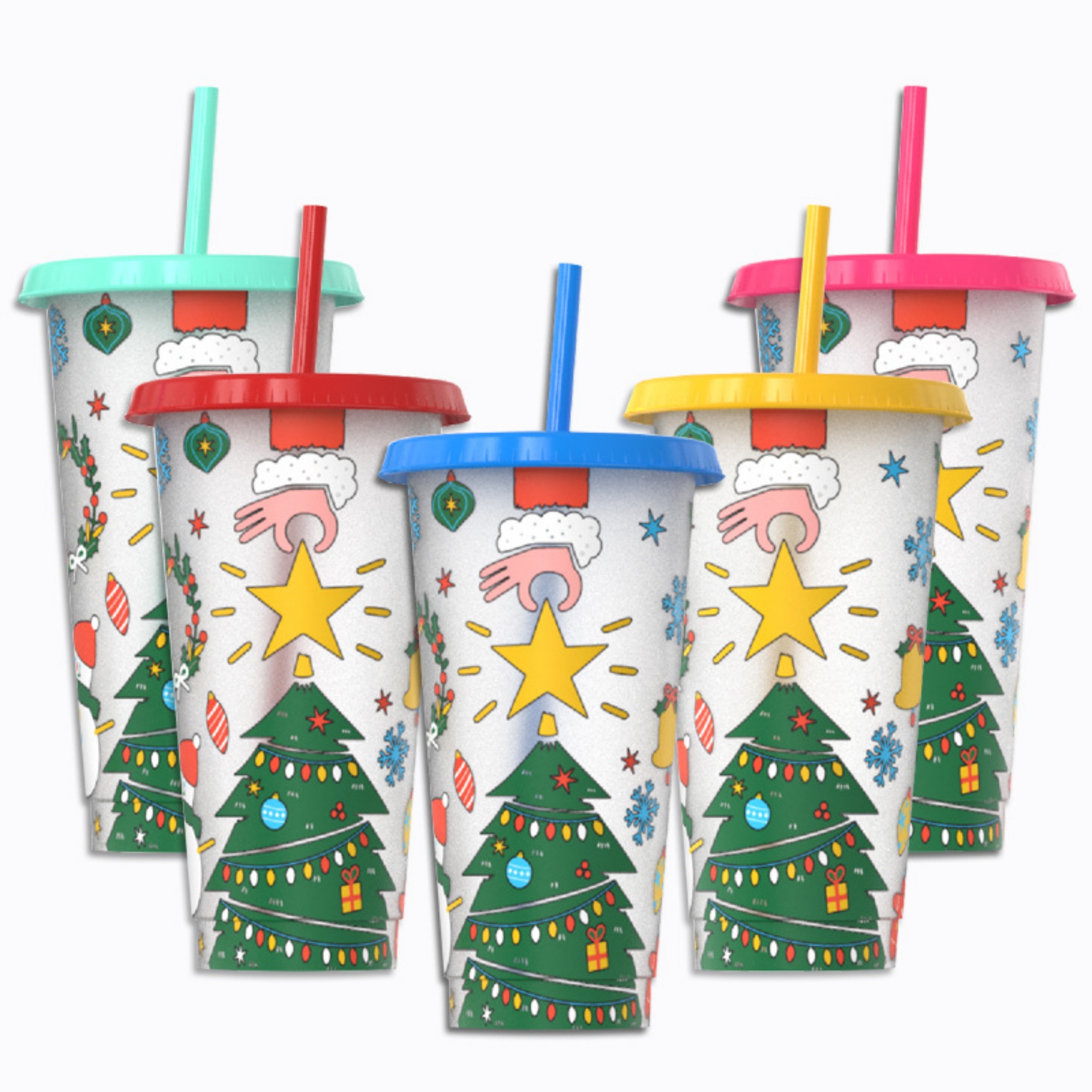 Christmas Color Changing Cups 2