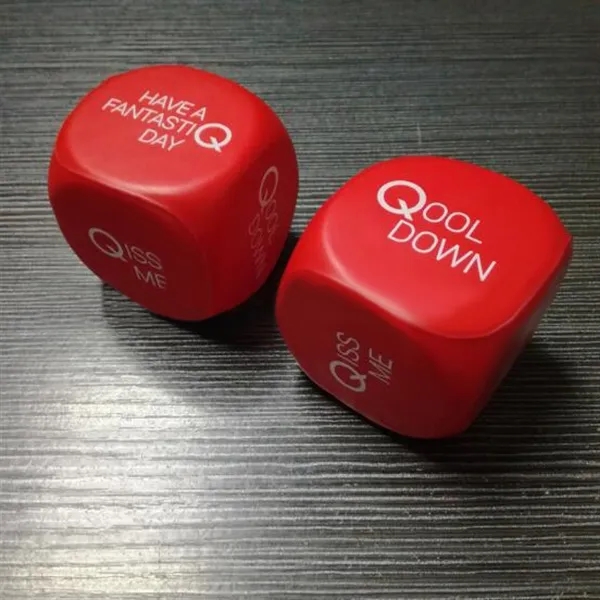 PU Dice Shape Stress Reliever Balls 6