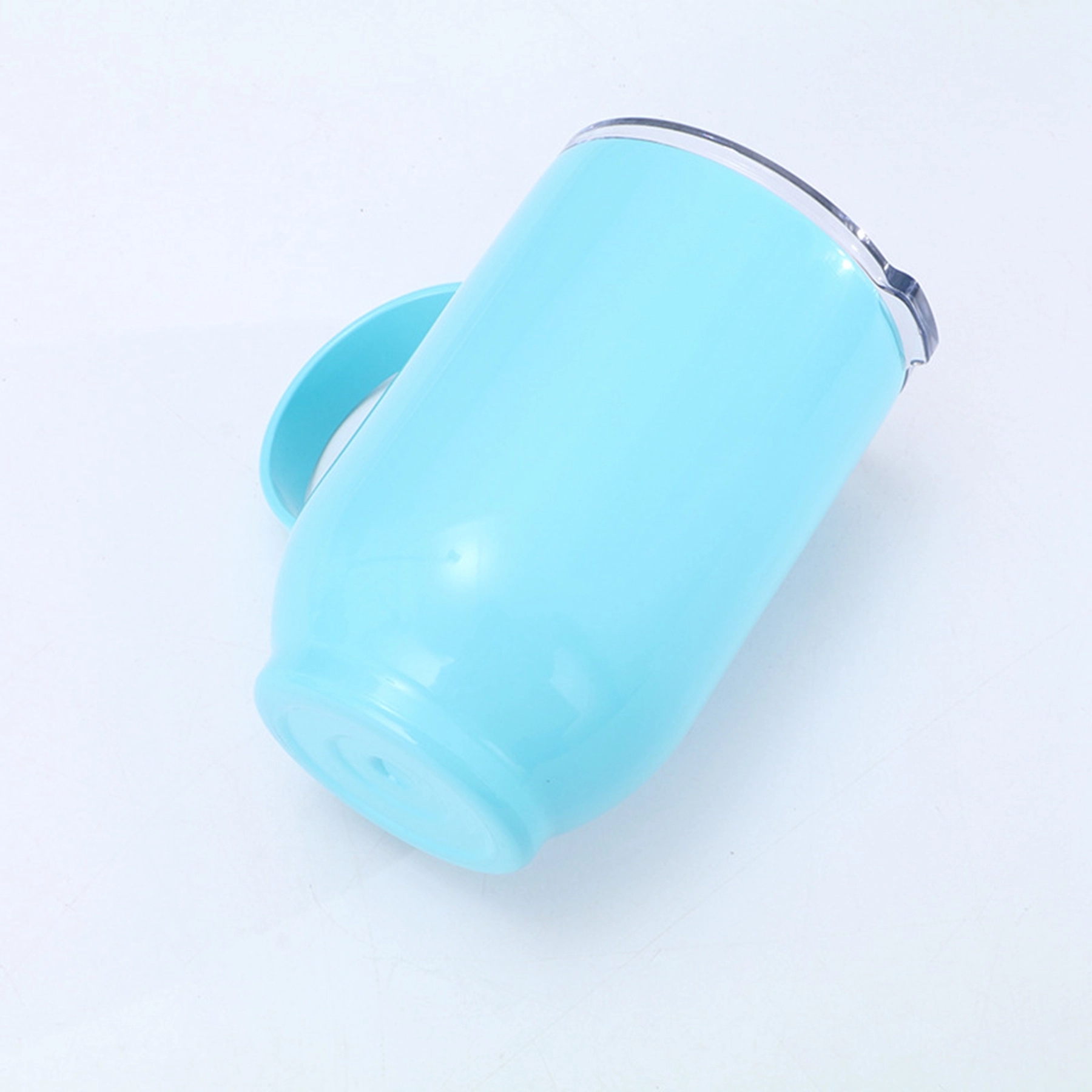 16 oz Vacuum Double-insulated Heat Wine Tumbler with Handle 4