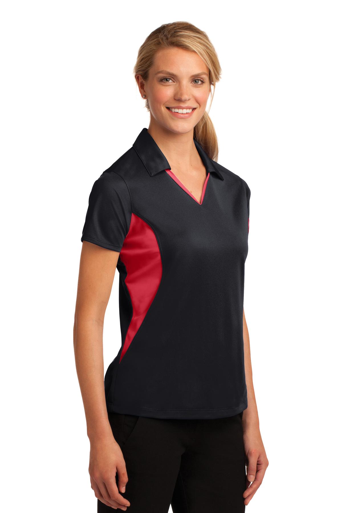 Sport-Tek® Women's Side Blocked Micropique Sport-Wick Polo 49