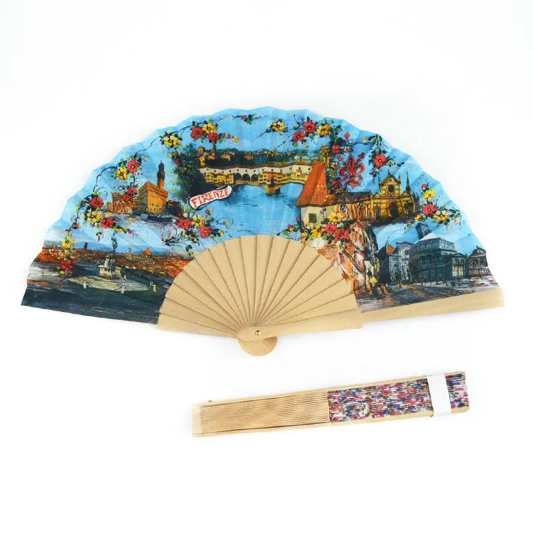 FABRIC FOLDING FAN 8