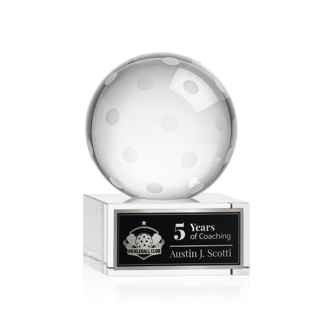 Pickleball Award on Hancock Base 18