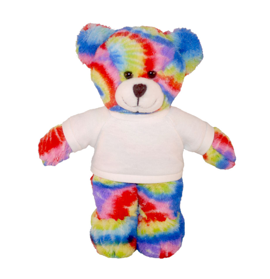 Tie Dye Bear with Tee 8