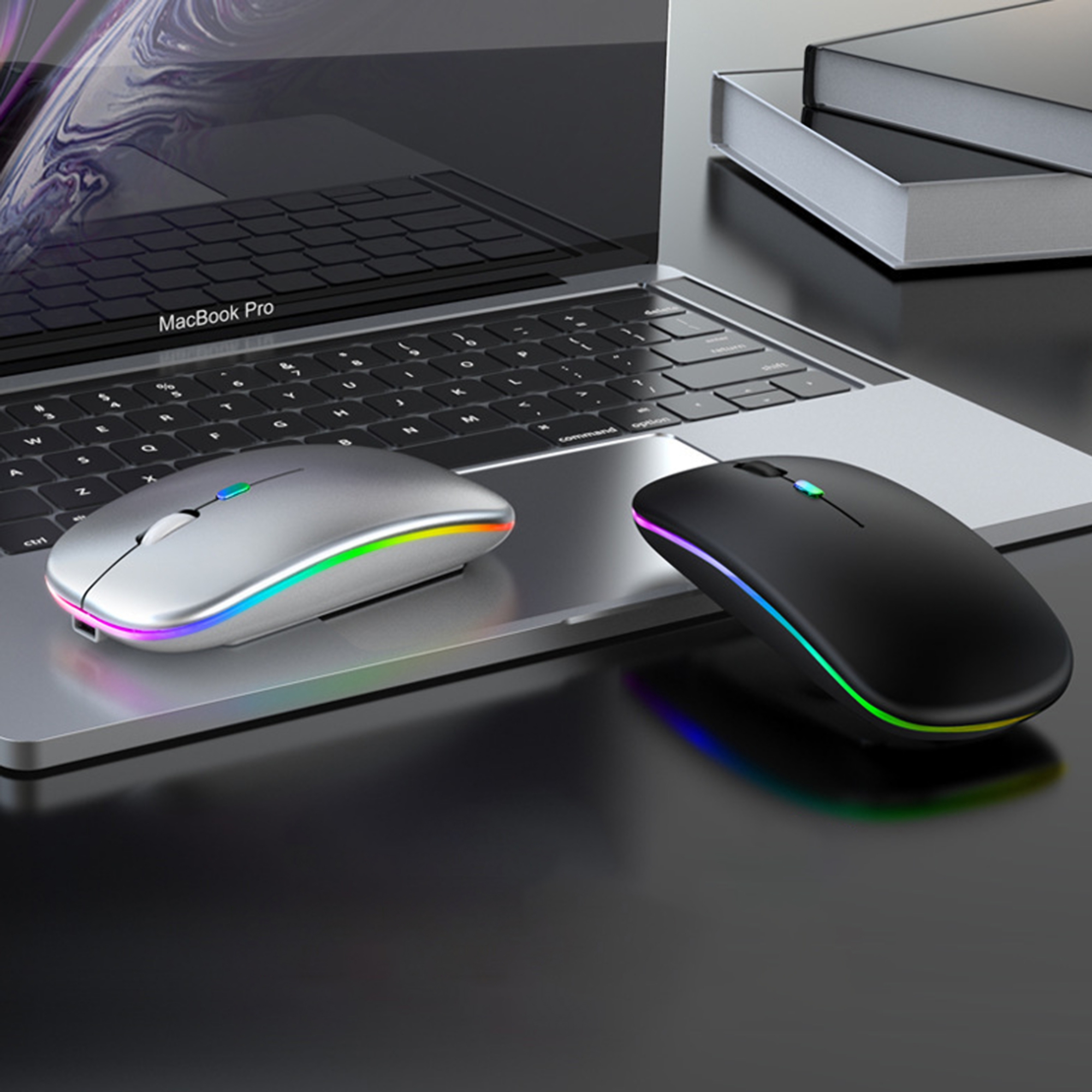 Rechargeable Wireless LED Mouse 2