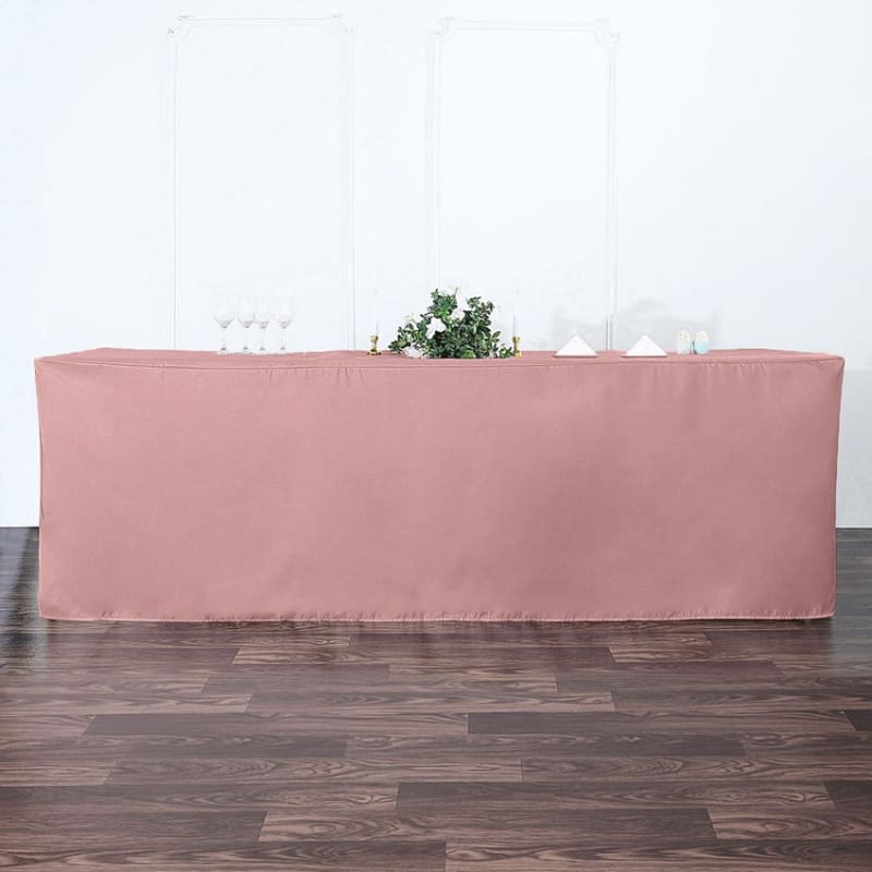 8FT Fitted Trade Show Table Cover - Full Color Imprint 5