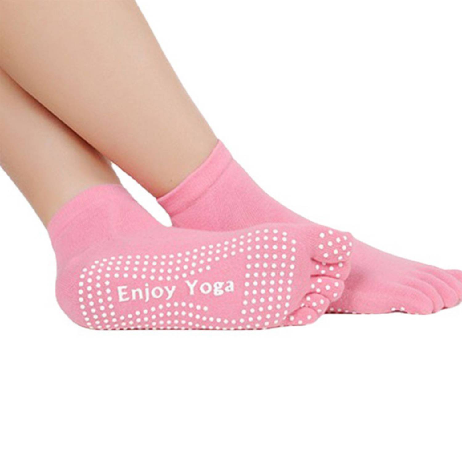 Non-slip Toe 5 Finger Yoga socks 1