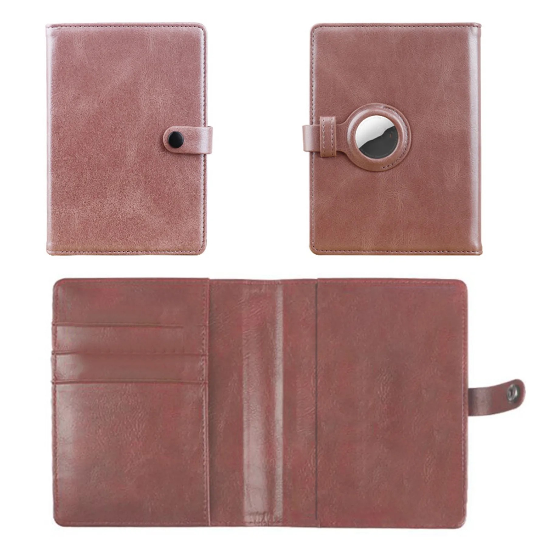 Pu Passport Card Cover W/ Tag Holder 3