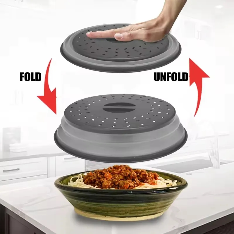 Collapsible Microwave Cover 2