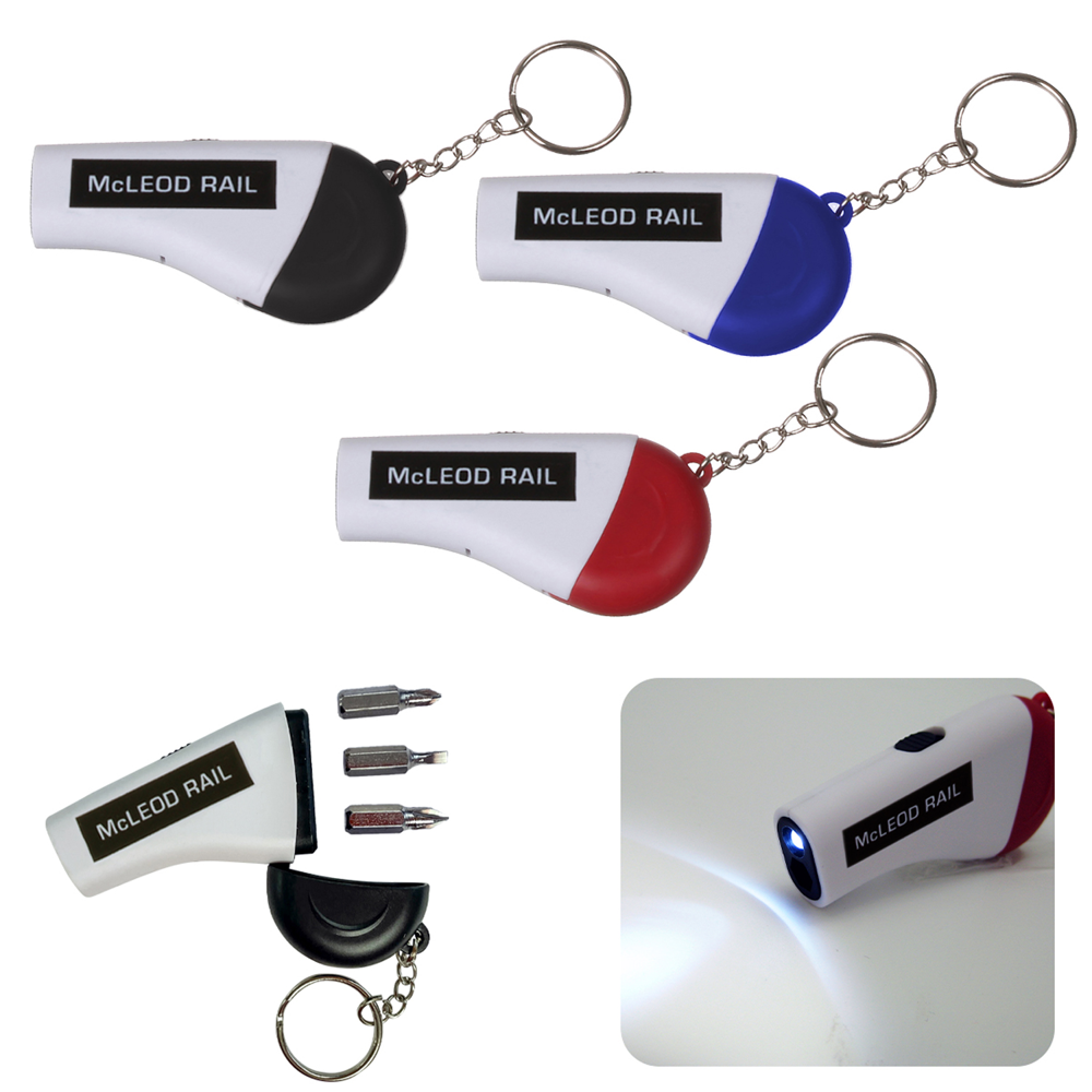 LED Screwdriver Keychain