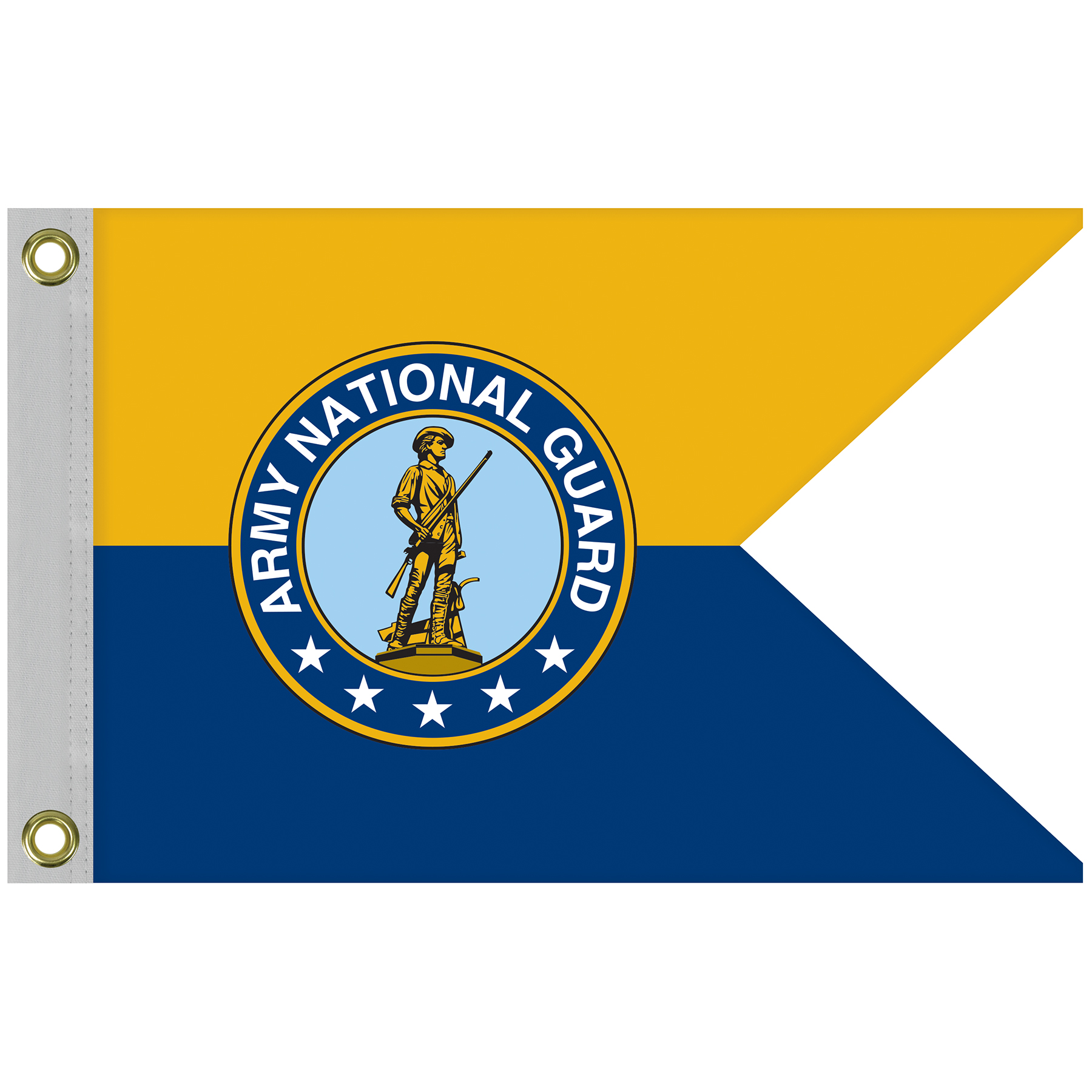 Single Reverse Knitted Polyester Guidon Boat Flag (12"x18") 2