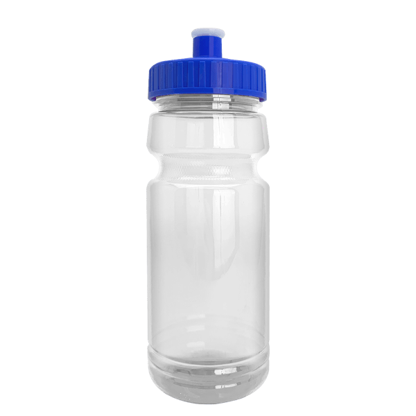 Wheely 24oz Transparent Bike Bottle w/Push-Pull Lid 55