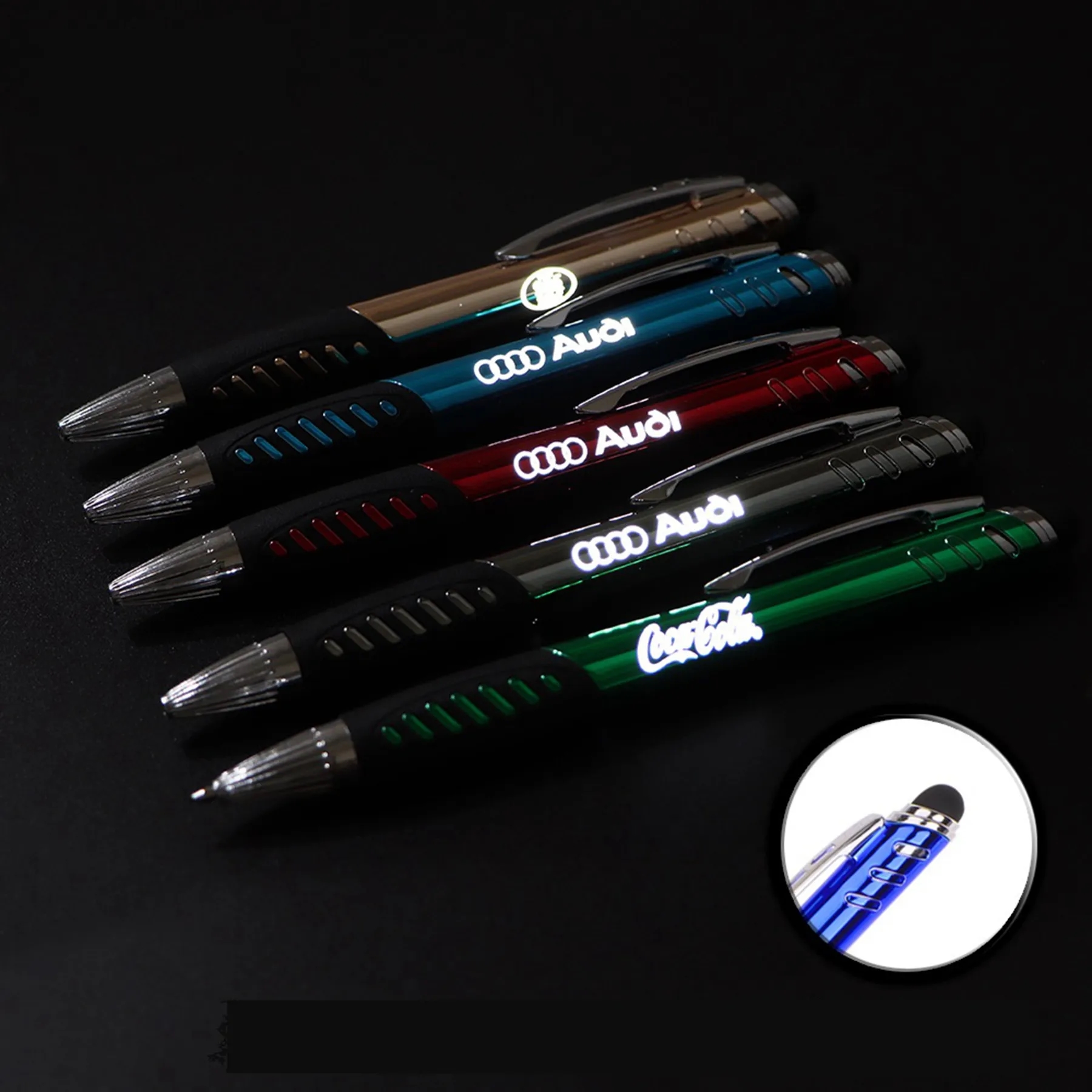 LED Light Up Stylus Pen with Engraved Logo 6