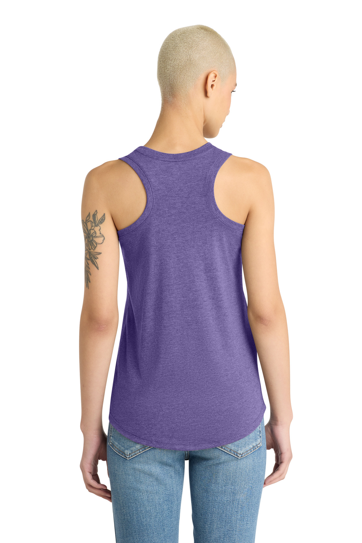 District Women's Perfect Tri Racerback Tank. DM138L 28