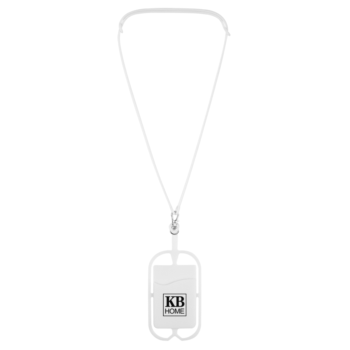 Silicone Lanyard with Phone Holder & Wallet 20