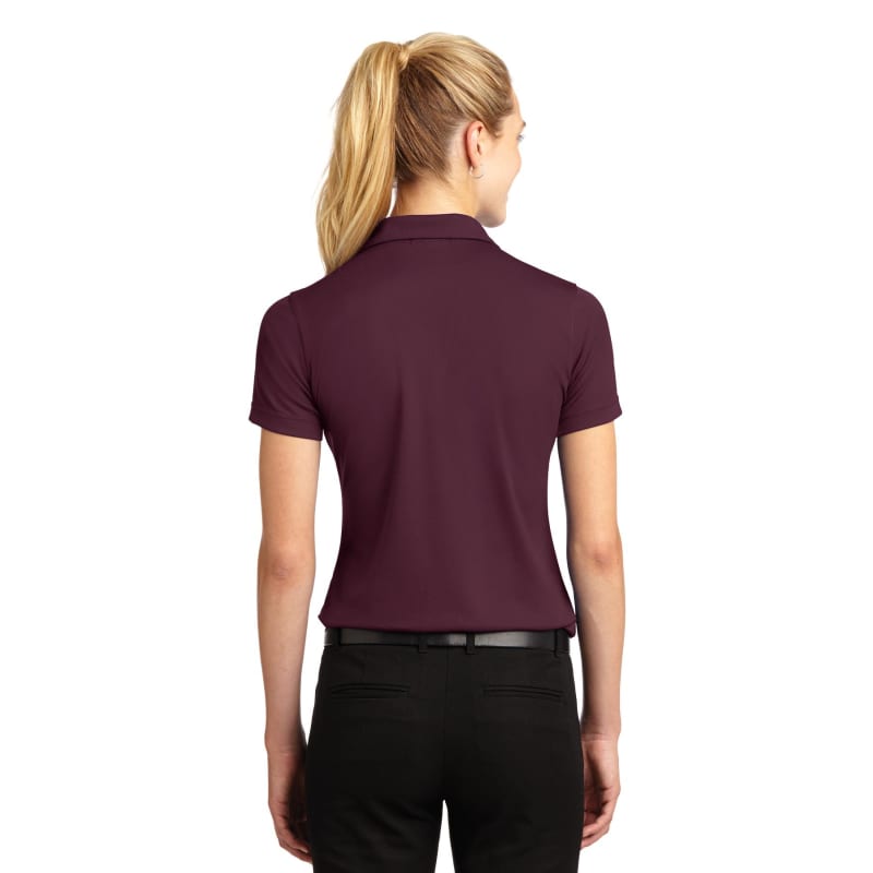 Sport-Tek Women's Dri-Mesh V-Neck Polo. 47