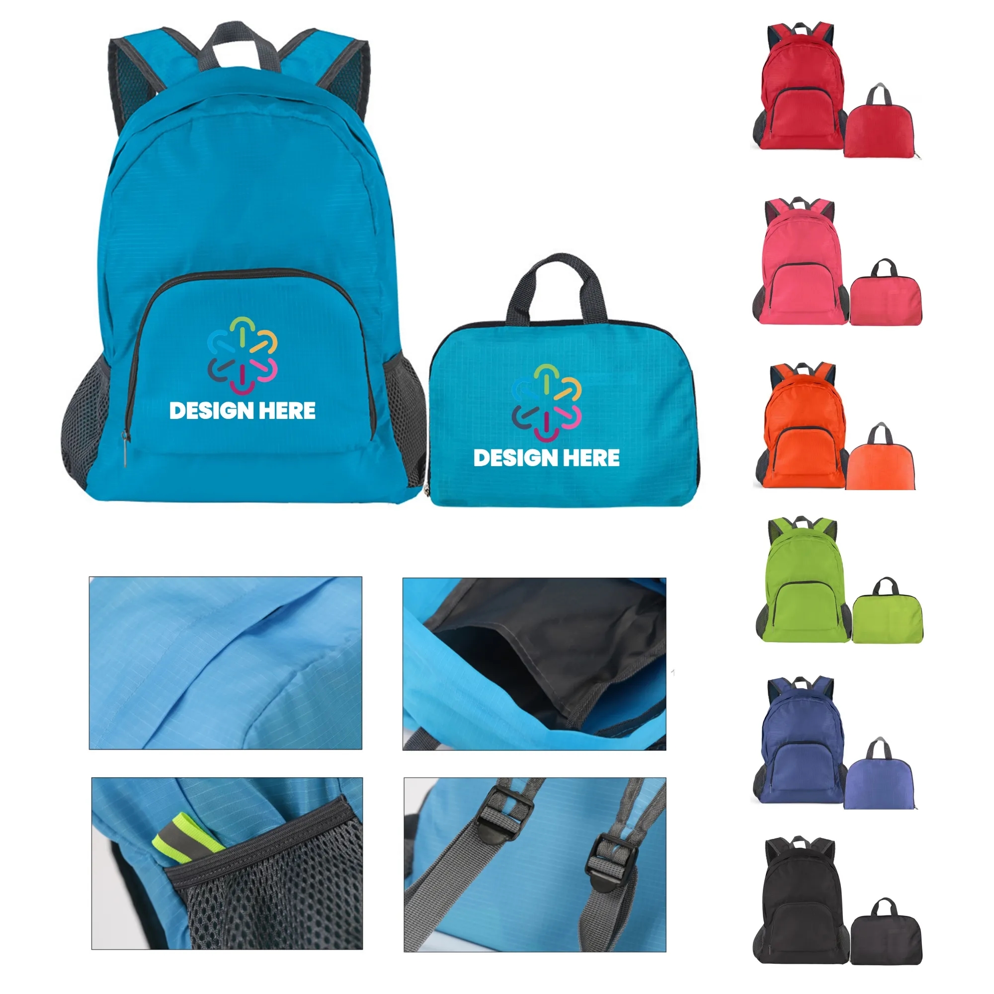 Foldable Backpack Outdoor Travel 11