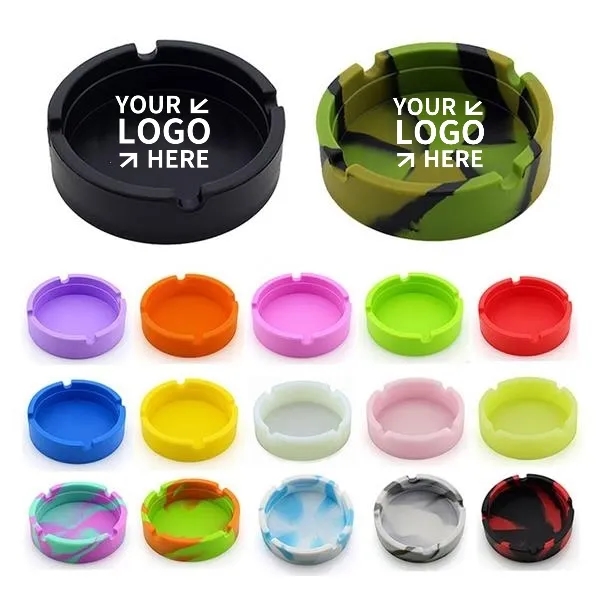 Silicone Ashtray for Cigarettes Cigar 6