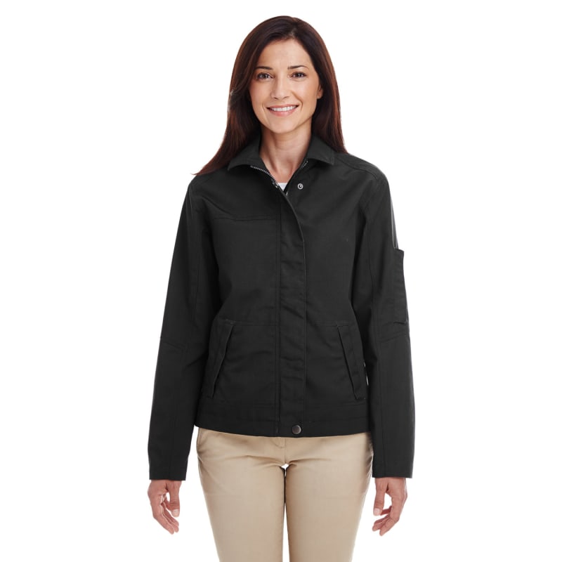 Harriton Ladies' Auxiliary Canvas Work Jacket 3