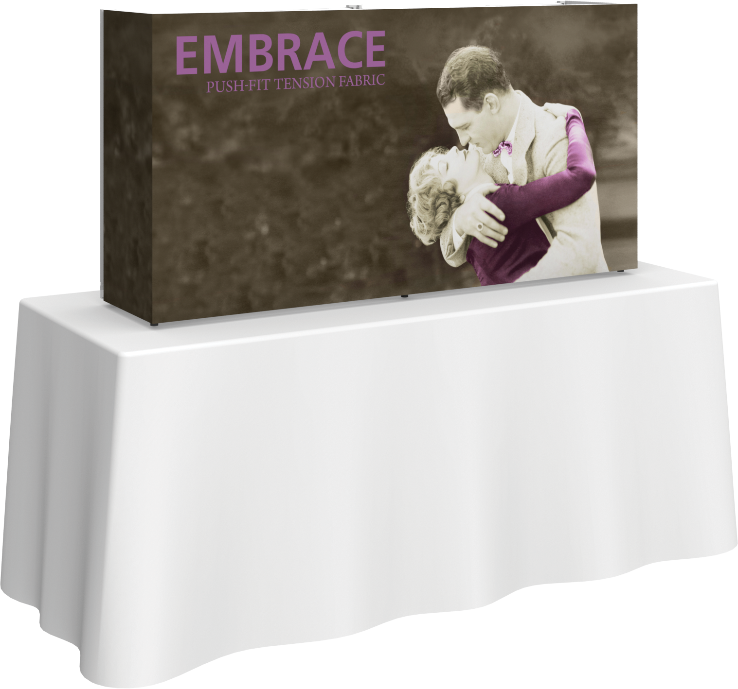 Embrace 5ft Push-Fit Tabletop Display & Full Fitted Graphic