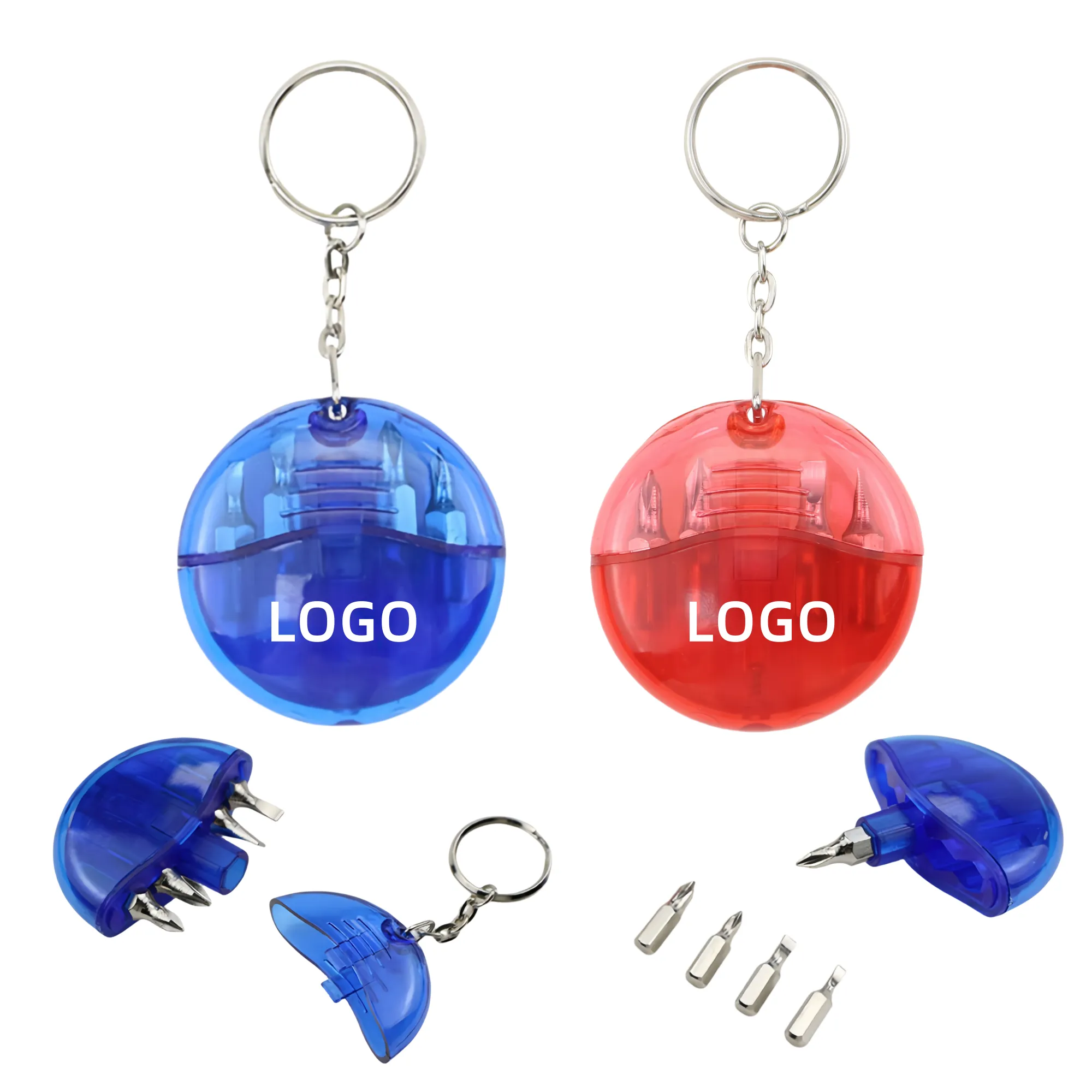 Mini Screwdriver Set With Keychain 2