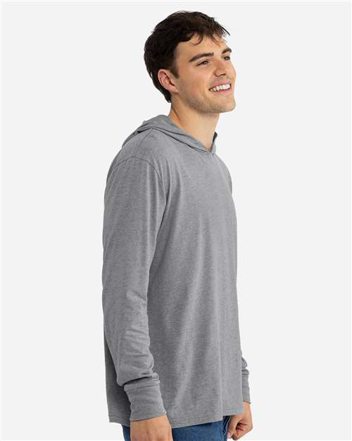 Unisex CVC Hoodie Long Sleeve T-Shirt - 6221 58