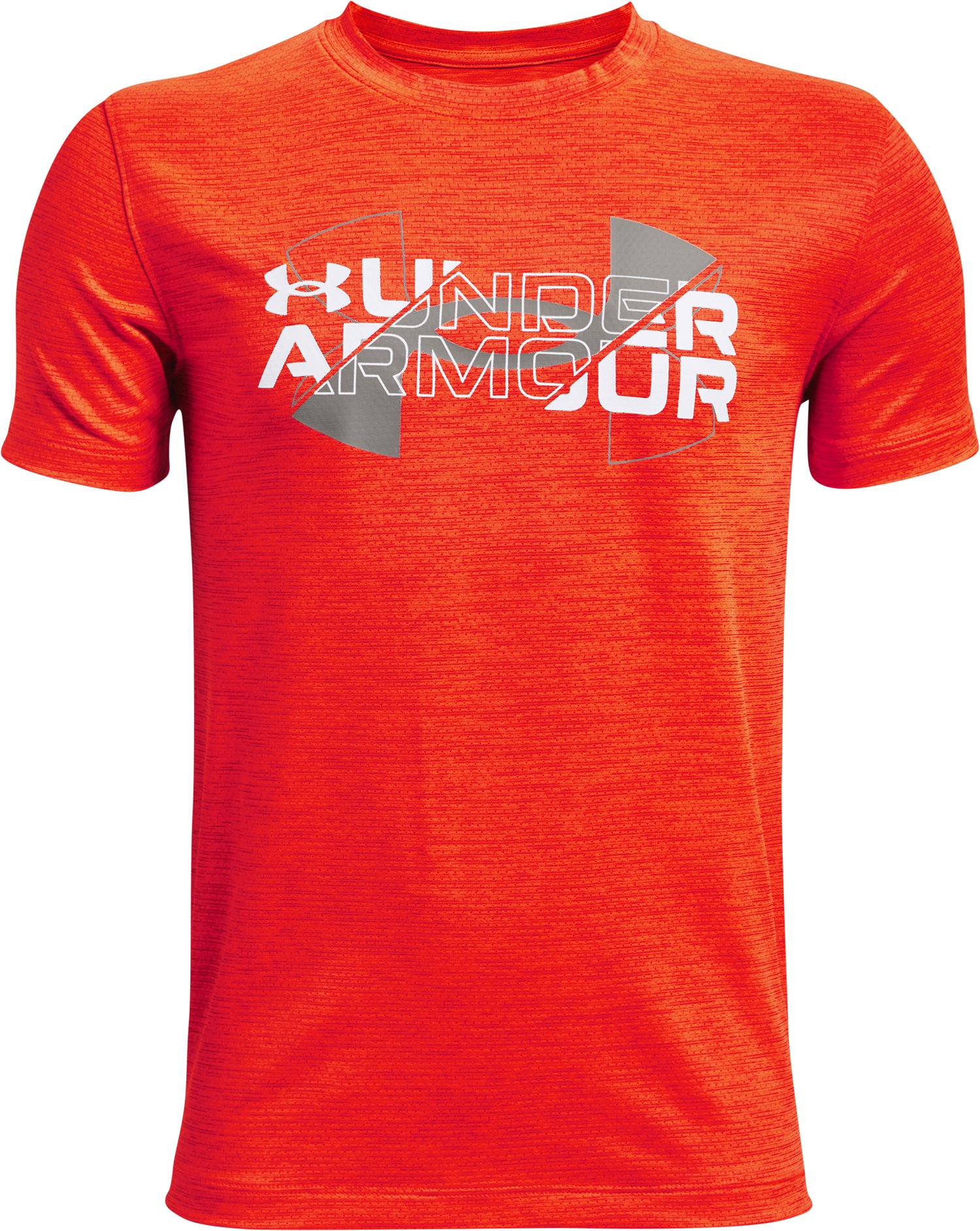 UA Vented Boys' Short Sleeve 8